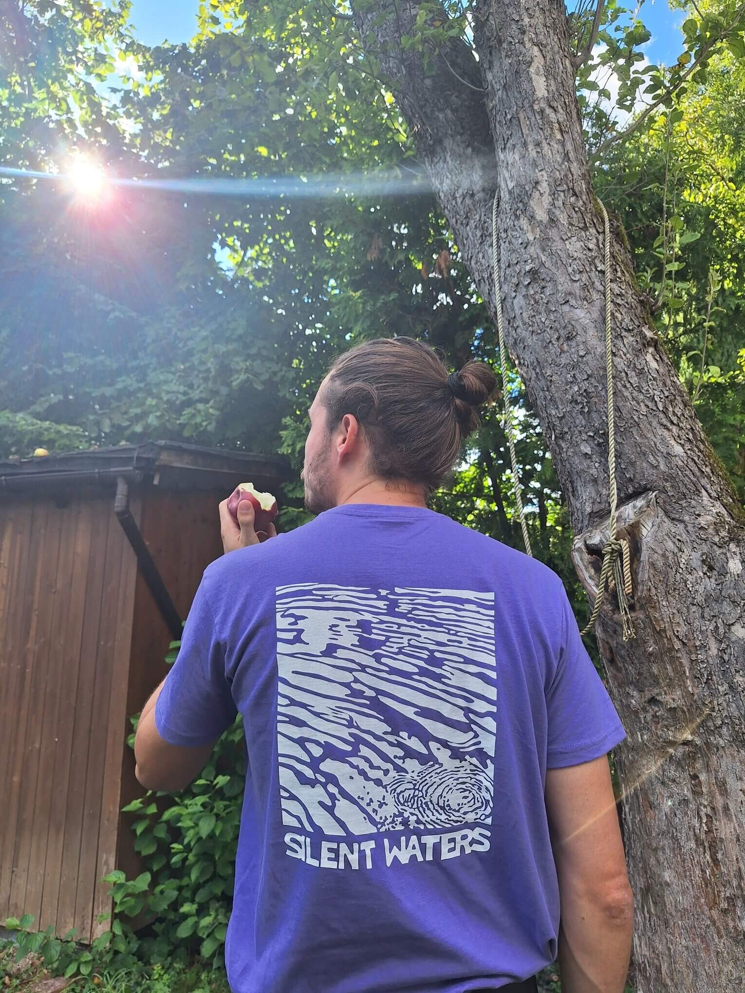 Silent Waters Shirt - Lila – Bild 4