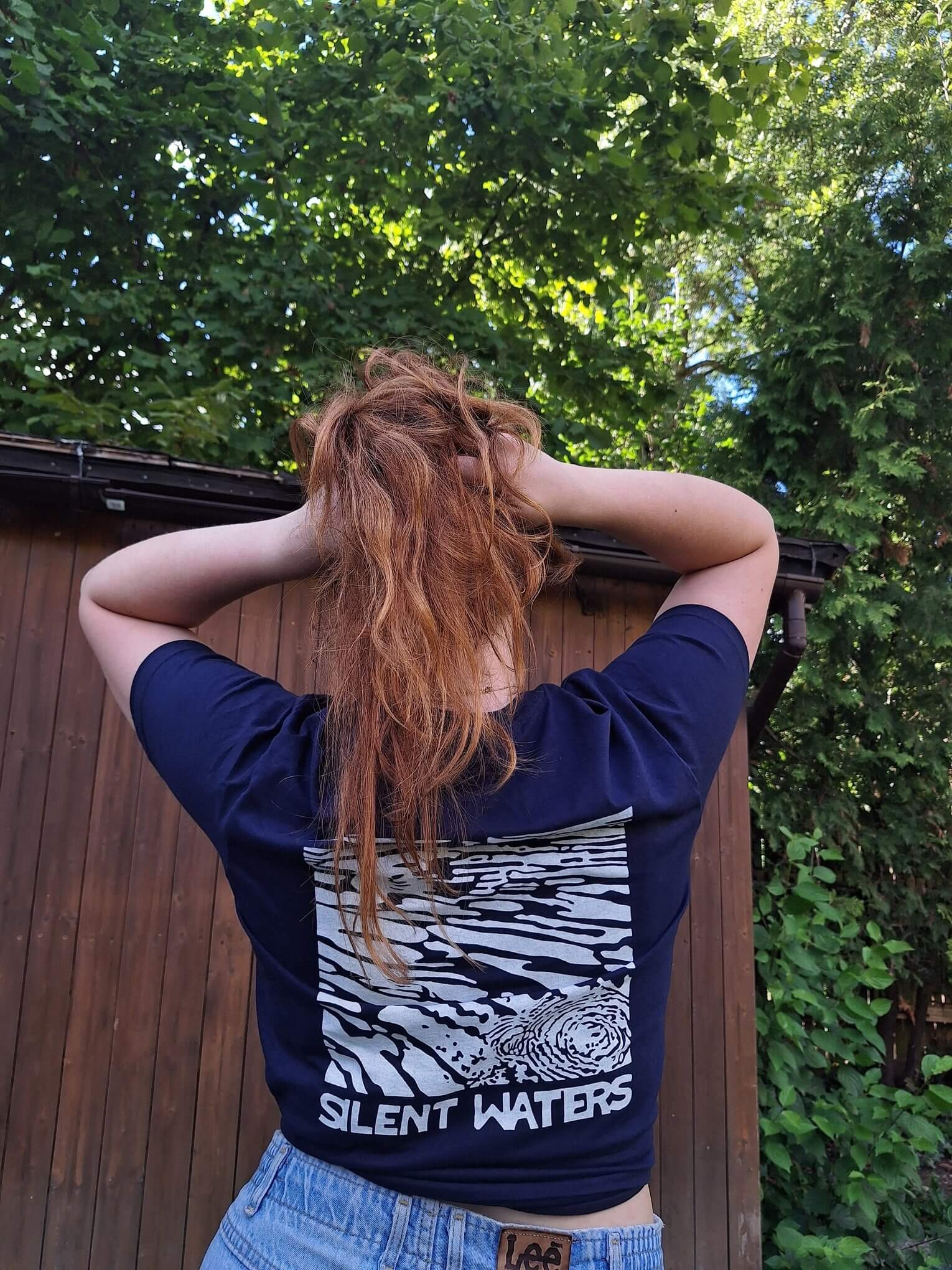 Silent Waters Shirt - Blau – Bild 2