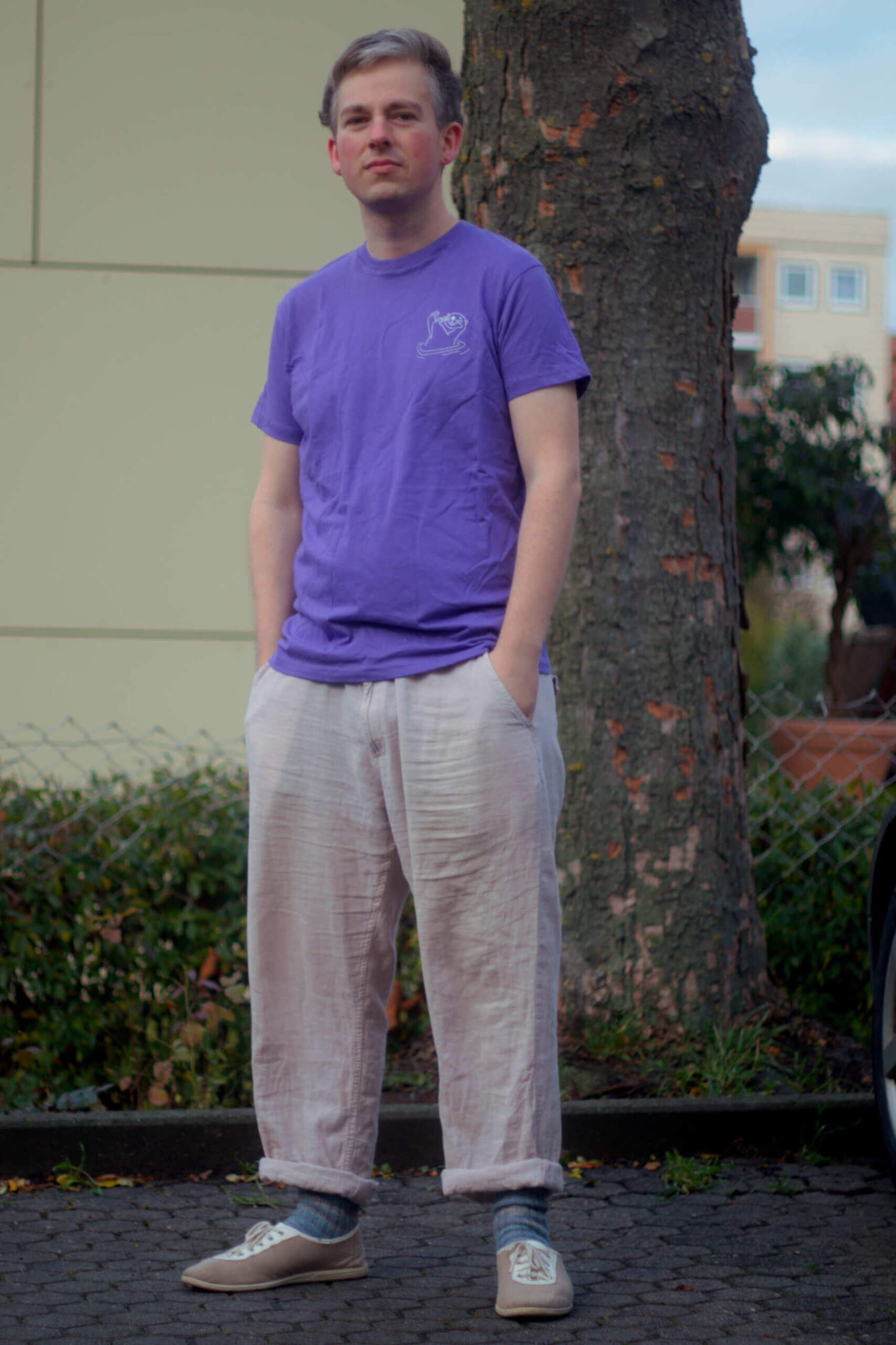 Silent Waters Shirt - Lila – Bild 5